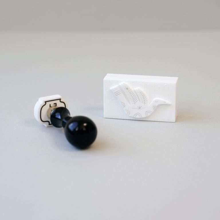 Custom Pottery Stamp - 70mm