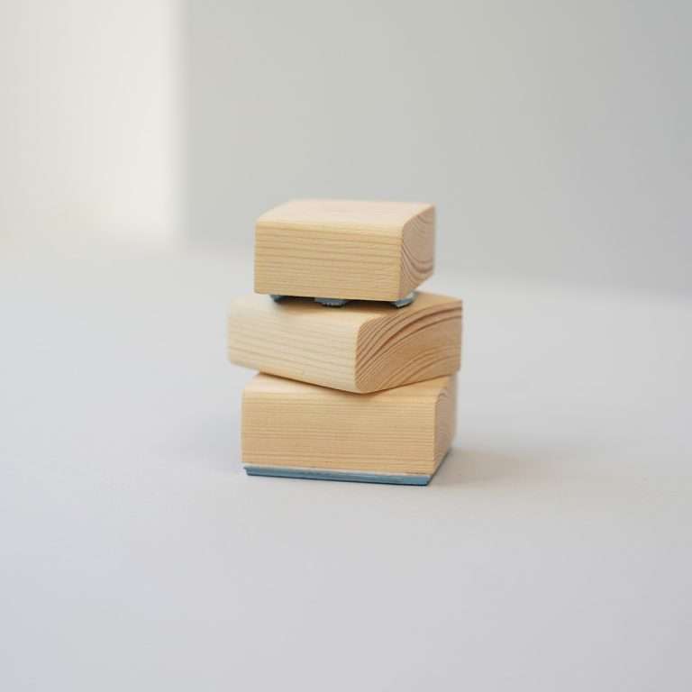 1” (25mm) Custom Eco Rubber Stamp