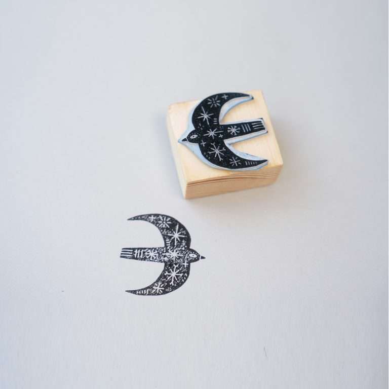 2” (50mm) Custom Eco Rubber Stamp