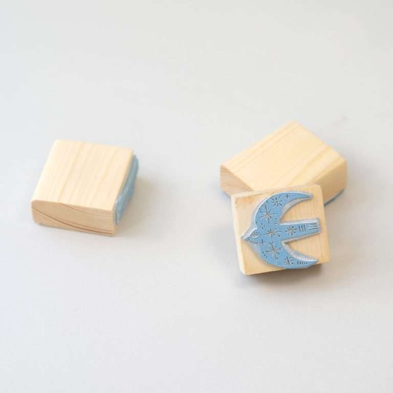 3” (75mm) Custom Eco Rubber Stamp