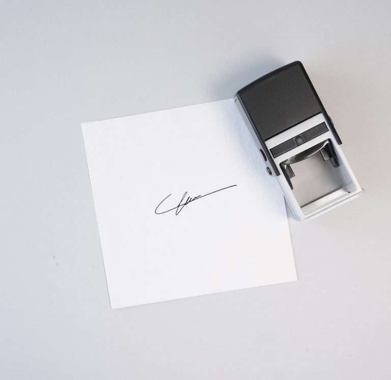 Small Signature Stamp