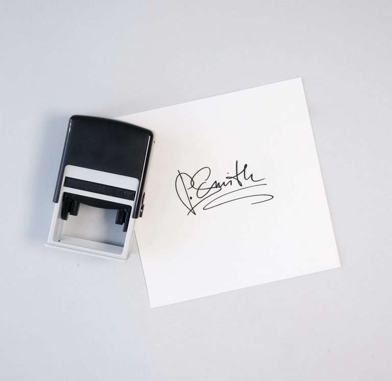 Medium Signature Stamp