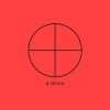 Red background showing self-inking stamp size guide 30mm round.