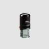Black Shiny self-inking stamp model 524, 22mm round design.