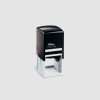 Black Shiny self-inking stamp S524 model, 22x22mm small square size.