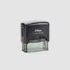 Black Shiny self-inking stamp model 844, 56x20mm rectangular design.
